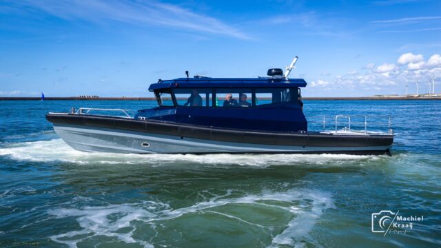 1100C workboat launch day